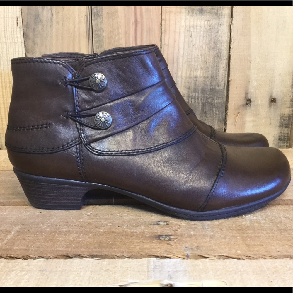 Earth origin brown booties